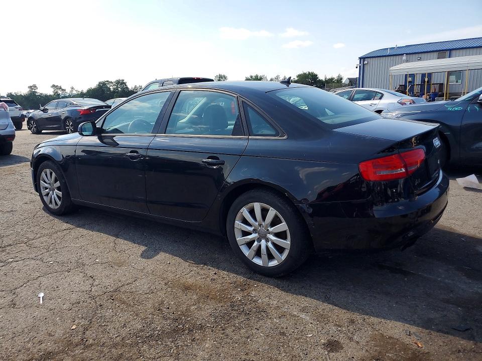 2014 Audi A4 VIN WAUBFAFL5EN032612 COPART salvage auction — FRONT END, Pa - Cert Of Title, sold $400 on 2026-07-31 (photo 2)