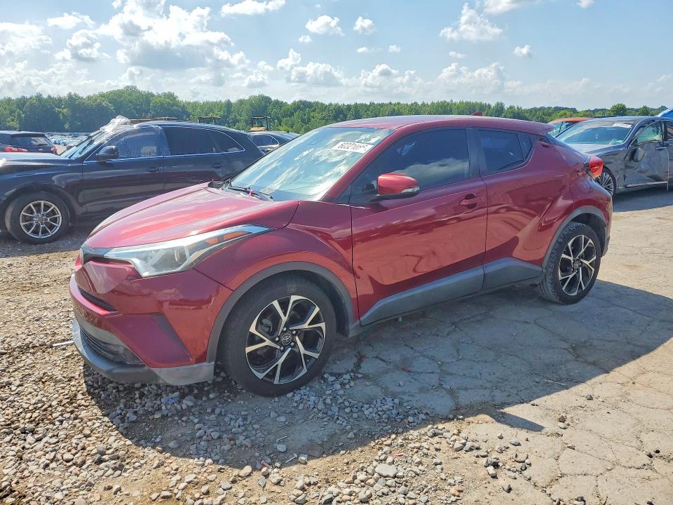 2018 Toyota C-hr VIN NMTKHMBX6JR002626 COPART salvage auction — MINOR DENT/SCRATCHES, Ms - Certificate Of Title (P), sold $5,800 on 2026-07-30 (photo 1)