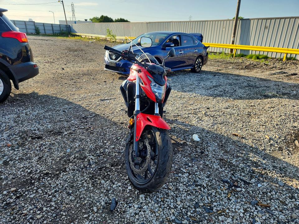 2017 Honda Cb VIN MLHPC4562H5400485 COPART salvage auction — SIDE, Wi - Junked Vehicle Bill Of Sale, sold $325 on 2026-07-09 (photo 2)