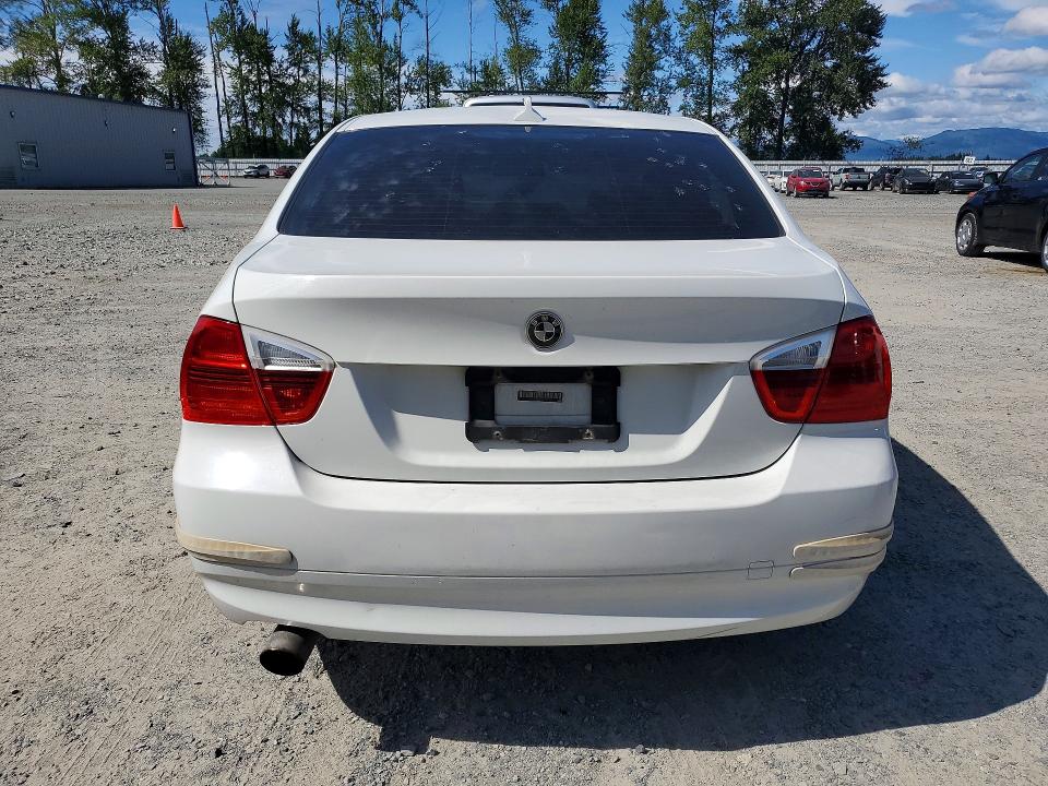2006 BMW 3 series VIN WBAVB33506PS12838 COPART salvage auction — FRONT END, WA - BILL OF SALE, sold $250 on 2026-07-20 (photo 6)