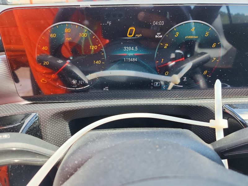 2022 Mercedes-benz Cla-klasse VIN W1K5J4GB3NN247773 COPART salvage auction — FRONT END, La - Cert Of Title-Salvage, sold $10,400 on 2026-08-07 (photo 9)