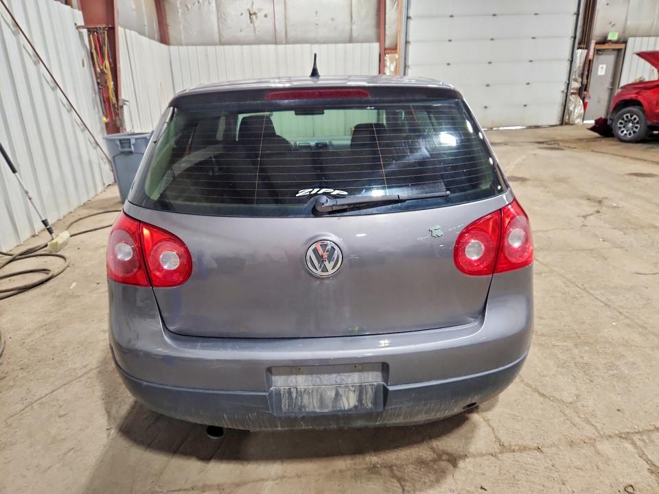 2008 Volkswagen Rabbit VIN WVWAB71K58W275802 COPART salvage auction — MINOR DENT/SCRATCHES, AK - CERT OF VEH TITLE-RECONSTRUCTE, sold $25 on 2026-07-28 (photo 6)