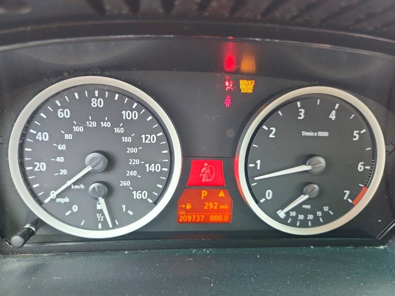 2004 BMW 5 series VIN WBANA73564B062853 COPART salvage auction — FRONT END, Ga - Certificate Of Title, sold $200 on 2026-08-04 (photo 9)
