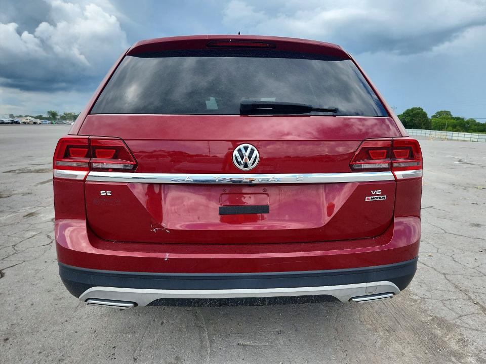 2018 Volkswagen Atlas VIN 1V2LR2CA8JC510050 COPART salvage auction — FRONT END, Ga - Cert Of Title-Salvage (P), sold $5,000 on 2026-07-29 (photo 6)