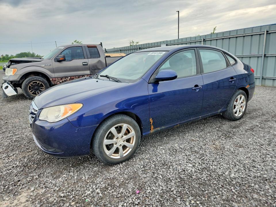 2010 Hyundai Elantra VIN KMHDT4BD8AU176302 COPART salvage auction — MINOR DENT/SCRATCHES, ON - PERMIT NO BRAND - UNFIT, sold $800 on 2026-07-29 (photo 1)