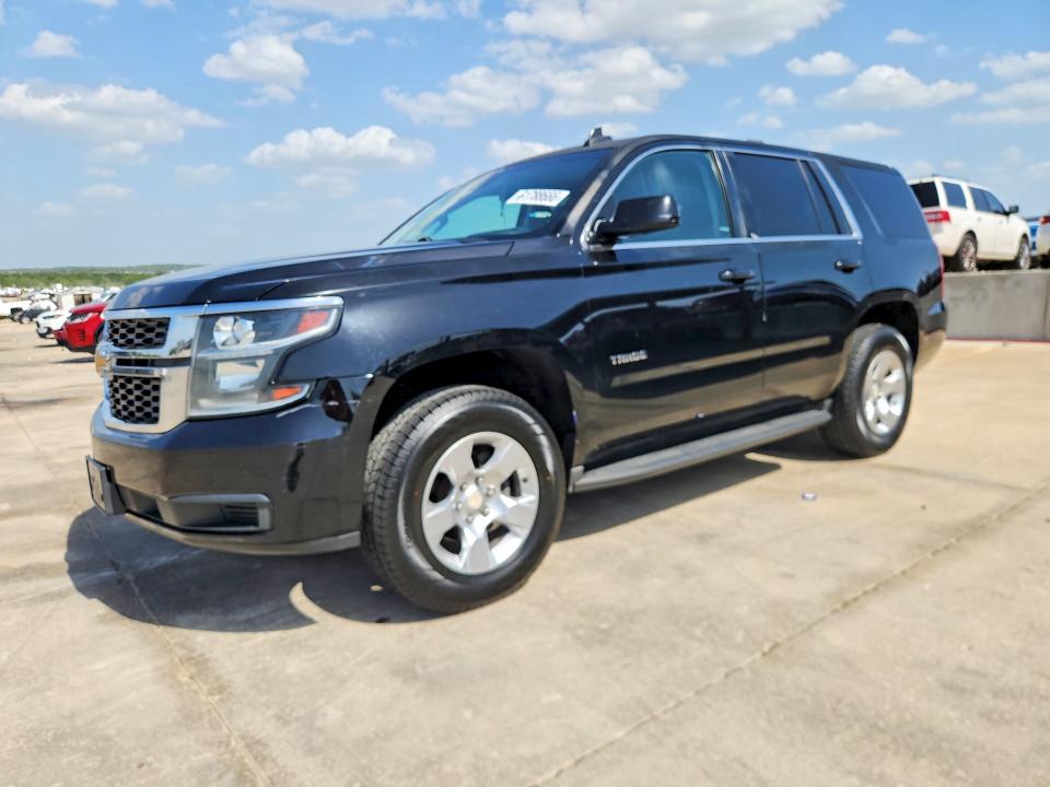 2015 Chevrolet Tahoe VIN 1GNLC2EC4FR692696 COPART salvage auction — NORMAL WEAR, Tx - Certificate Of Title (P), sold $3,900 on 2026-07-27 (photo 1)