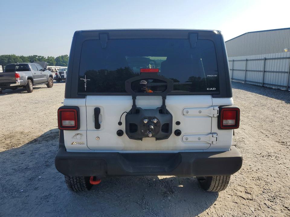 2020 Jeep Wrangler / VIN 1C4HJXDN9LW162788 COPART salvage auction — SIDE, Salvage Title, sold $11,200 on 2026-07-29 (photo 6)