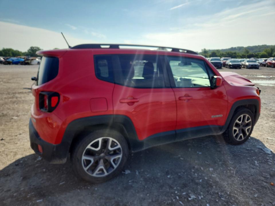 2015 Jeep Renegade VIN ZACCJABT0FPB81059 COPART salvage auction — FRONT END, Il - Salvage Certificate, sold $625 on 2026-08-19 (photo 3)