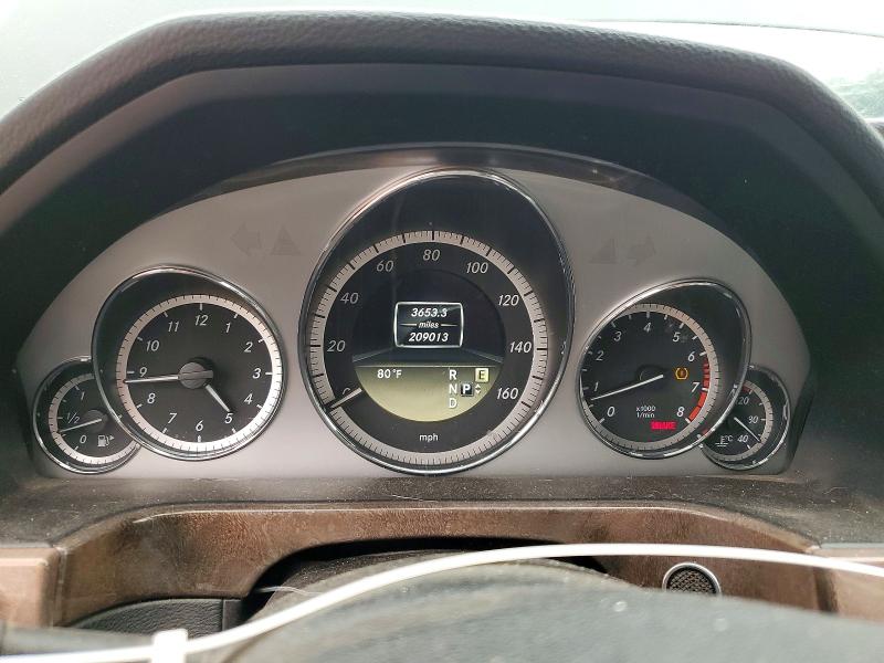 2012 Mercedes-benz E-klasse VIN WDDHF8JB0CA617015 COPART salvage auction — UNDERCARRIAGE, OH - CERTIFICATE OF TITLE, sold $500 on 2026-07-20 (photo 9)