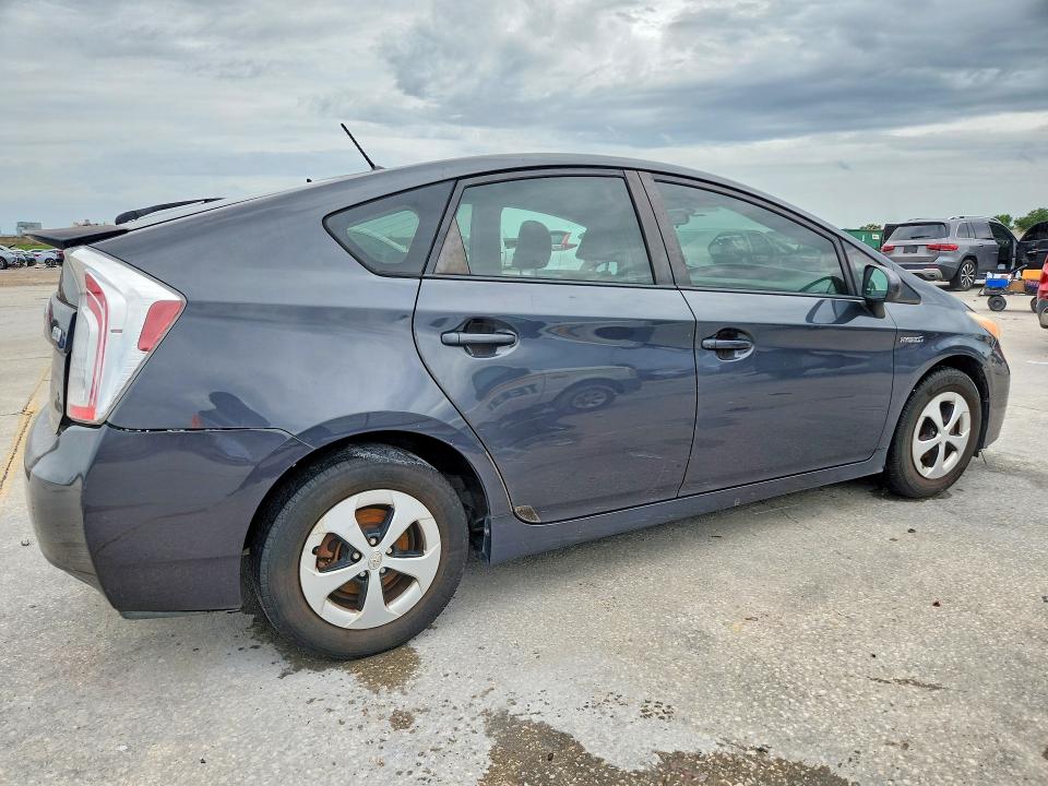 2014 Toyota Prius VIN JTDKN3DU3E0380807 COPART salvage auction — MINOR DENT/SCRATCHES, La - Certificate Of Title, sold $70 on 2026-07-29 (photo 3)