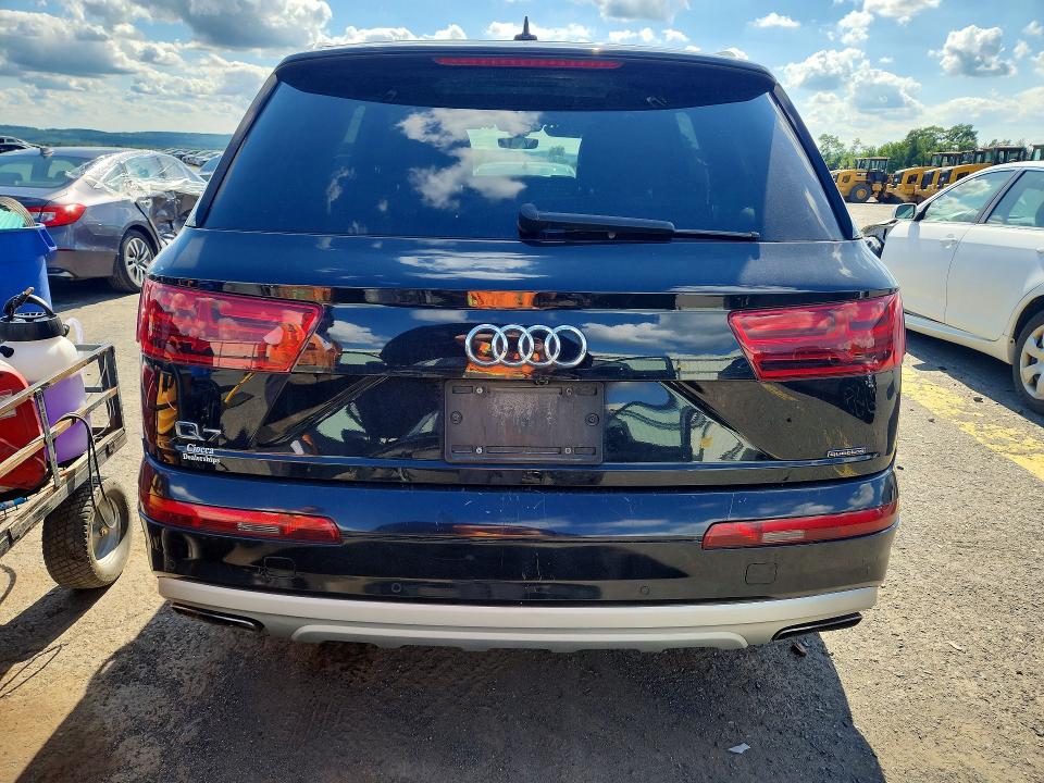 2017 Audi Q7 VIN WA1LHAF79HD043153 COPART salvage auction — FRONT END, Pa - Certificate Of Salvage, sold $8,200 on 2026-07-17 (photo 6)