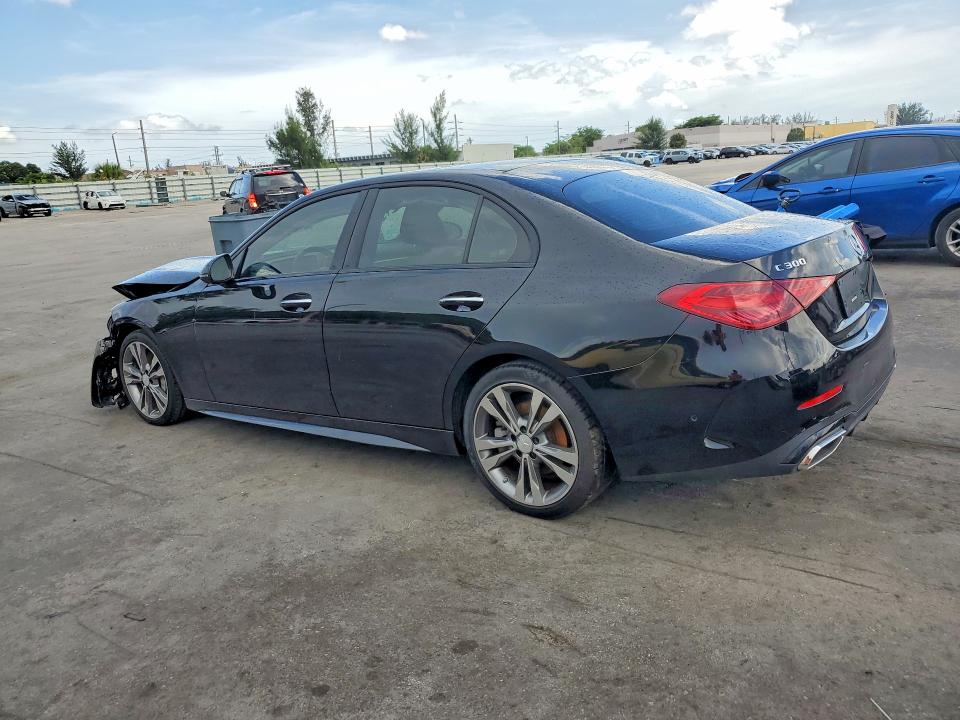 2024 Mercedes-benz C-klasse VIN W1KAF4GB5RR198803 COPART salvage auction — FRONT END, Fl - Certificate Of Destruction, sold $14,600 on 2026-08-19 (photo 2)