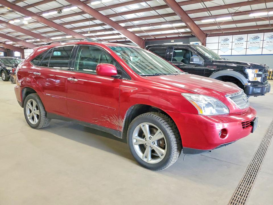 2008 Lexus Rx 400h VIN JTJHW31U382059867 COPART salvage auction — MINOR DENT/SCRATCHES, NY - CERTIFICATE OF TITLE (P), sold $2,000 on 2026-07-22 (photo 4)