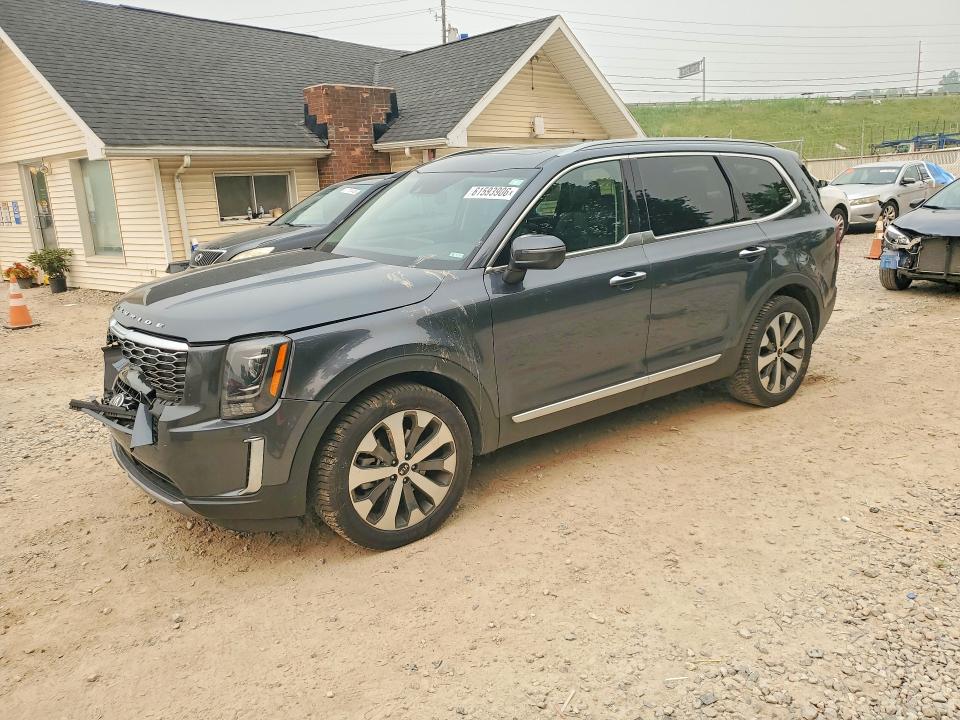 2021 Kia Telluride VIN 5XYP6DHC0MG126653 — COPART salvage auction photo