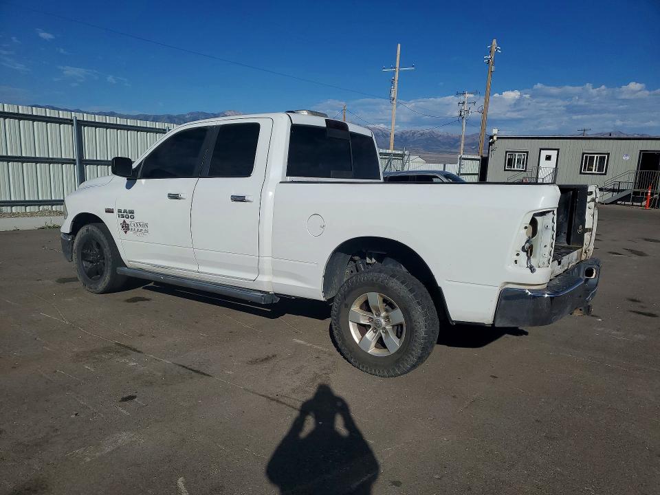 2014 Ram 1500 VIN 1C6RR7GTXES312979 COPART salvage auction — REAR END, ID - CERTIFICATE OF TITLE, sold $150 on 2026-07-10 (photo 2)