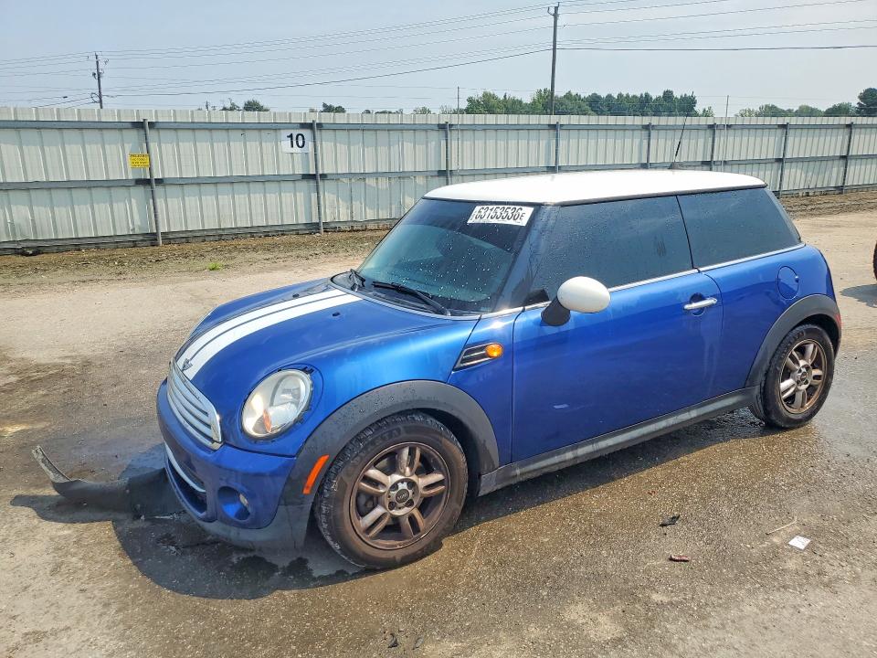 2013 Mini Cooper VIN WMWSU3C50DT684099 COPART salvage auction — FRONT END, Al - Cert Of Title-Salvage Title, sold $275 on 2026-08-27 (photo 1)