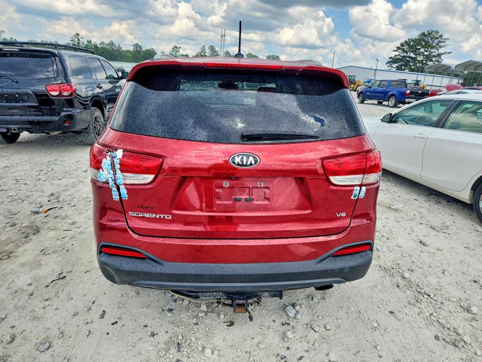 2016 Kia Sorento VIN 5XYPGDA59GG097778 COPART salvage auction — MECHANICAL, Ga - Cert Of Title-Salvage, sold $1,400 on 2026-07-27 (photo 6)