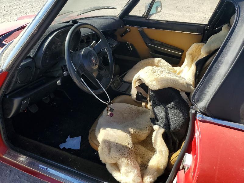 1987 Alfa romeo Spider VIN ZARBA5640H1045254 COPART salvage auction — MINOR DENT/SCRATCHES, CA - DIS/DLR/EXP APP FOR DUP CLEAN, sold $3,150 on 2026-08-07 (photo 7)