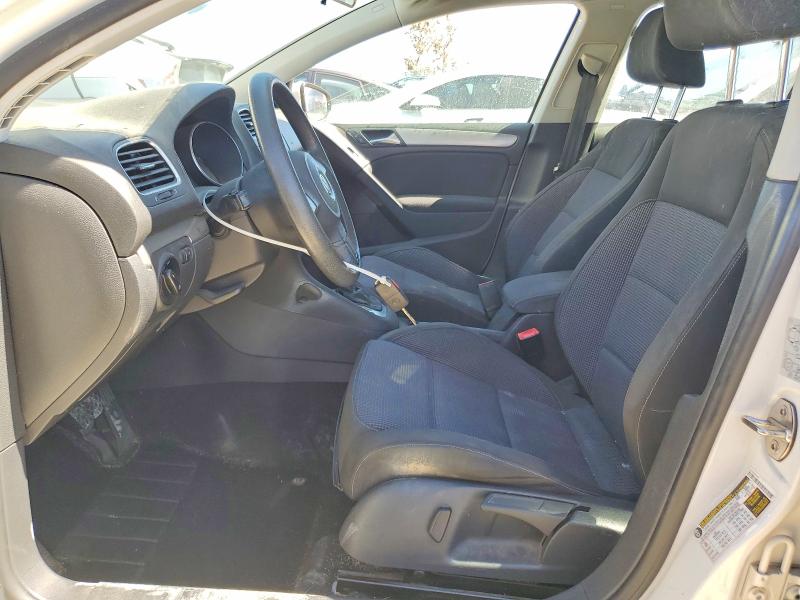 2013 Volkswagen Golf VIN WVWDB7AJ1DW131758 COPART salvage auction — FRONT END, CA - SALVAGE CERTIFICATE, sold $800 on 2026-08-04 (photo 7)