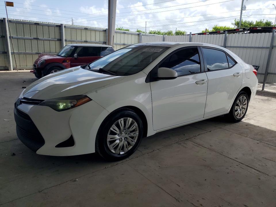 2017 Toyota Corolla VIN 5YFBURHE5HP593387 COPART salvage auction — MINOR DENT/SCRATCHES, Fl - Certificate Of Title, sold $3,900 on 2026-08-01 (photo 1)