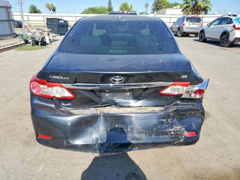 2012 Toyota Corolla VIN 5YFBU4EE6CP027027 COPART salvage auction — REAR END, Ca - Salvage Certificate, sold $1,050 on 2026-07-31 (photo 6)