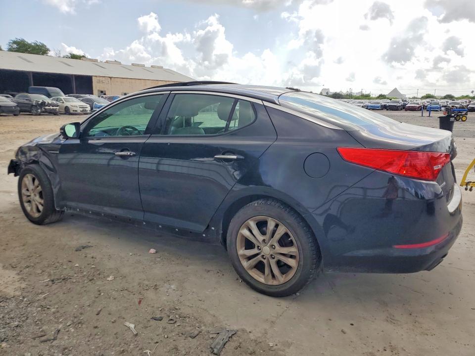 2012 Kia Optima VIN 5XXGN4A74CG040765 COPART salvage auction — FRONT END, TX - CERTIFICATE OF TITLE, sold $300 on 2026-07-28 (photo 2)