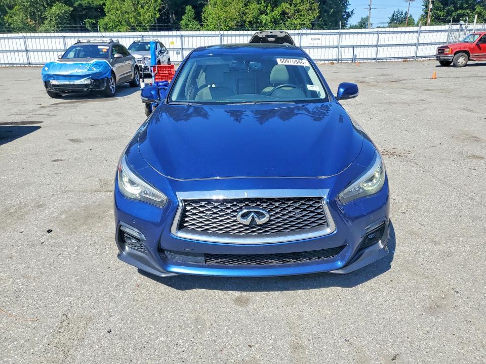 2018 Infiniti Q50 VIN JN1EV7AP9JM358528 COPART salvage auction — REAR END, Salvage Title, sold $9,100 on 2026-07-20 (photo 5)