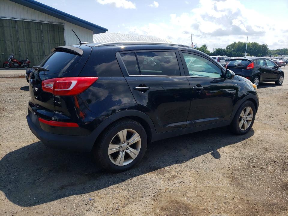 2013 Kia Sportage VIN KNDPBCA25D7354636 COPART salvage auction — MECHANICAL, Va - Certificate Of Title (P), sold $2,400 on 2026-07-31 (photo 3)