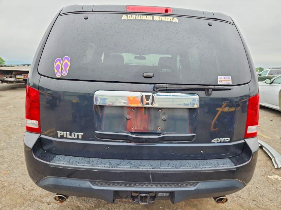 2013 Honda Pilot VIN 5FNYF4H50DB023326 COPART salvage auction — MECHANICAL, Pa - Cert Of Title, sold $1,400 on 2026-08-02 (photo 6)