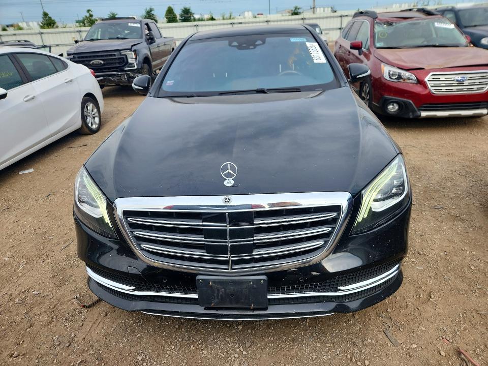 2018 Mercedes-benz S-klasse VIN WDDUG6EB8JA350987 COPART salvage auction — MINOR DENT/SCRATCHES, Il - Certificate Of Title (P), sold $13,900 on 2026-08-06 (photo 5)