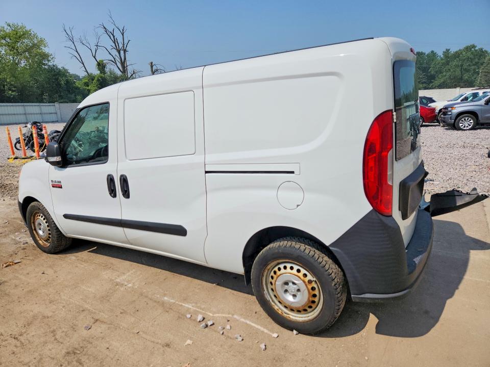 2019 Ram Promaster city VIN ZFBHRFAB0K6M93404 COPART salvage auction — REAR END, Wi - Certificate Of Title, sold $2,250 on 2026-07-21 (photo 2)