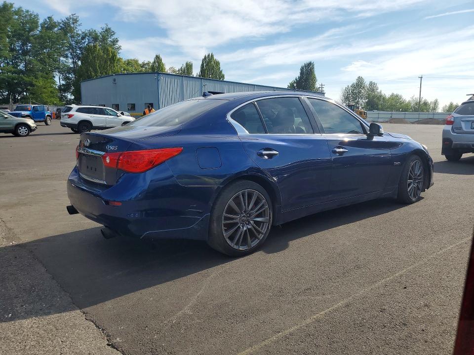 2017 Infiniti VIN JN1FV7AR7HM870305 COPART salvage auction — FRONT END, Wa - Vehicle Cert Of Ownership-Titl (P), sold $3,550 on 2026-07-08 (photo 3)
