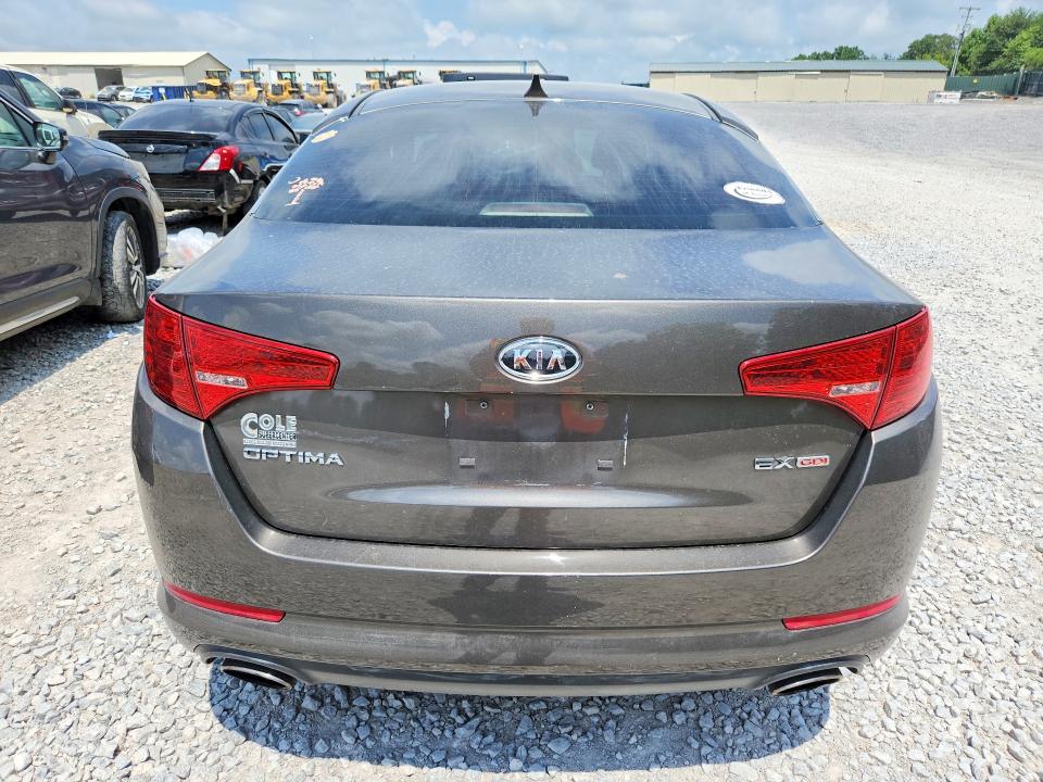 2011 Kia Optima VIN KNAGN4A70B5071110 COPART salvage auction — FRONT END, Tn - Salvage Certificate, sold $175 on 2026-07-21 (photo 6)