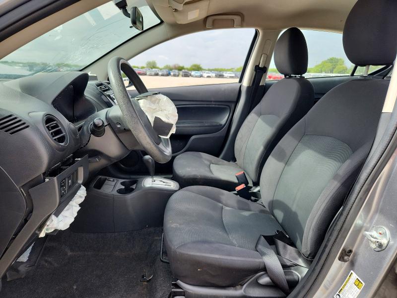 2019 Mitsubishi Mirage VIN ML32F3FJ9KHF18918 COPART salvage auction — FRONT END, Tx - Salvage Vehicle Title, sold $325 on 2026-07-23 (photo 7)
