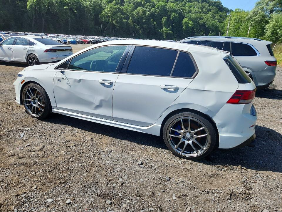 2025 Volkswagen Golf r VIN WVWEB7CD1SW216768 COPART salvage auction — SIDE, Nj - Cert Of Title-Salvage, sold $15,700 on 2026-07-30 (photo 2)