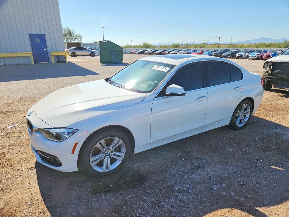 2018 BMW 3er VIN WBA8B9C54JEE81464 COPART salvage auction — WATER/FLOOD, AZ - CERT OF TITLE - SALVAGE, sold $3,550 on 2026-08-21 (photo 1)
