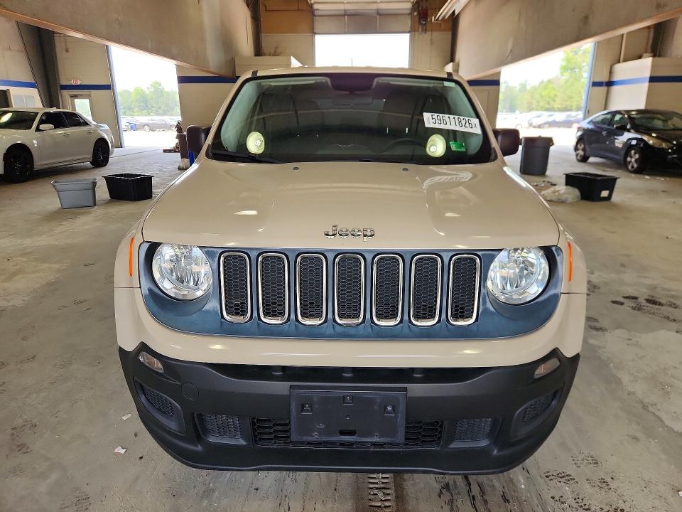 2016 Jeep Renegade VIN ZACCJBAW2GPD19638 COPART salvage auction — MINOR DENT/SCRATCHES, Va - Certificate Of Title, sold $625 on 2026-07-17 (photo 5)
