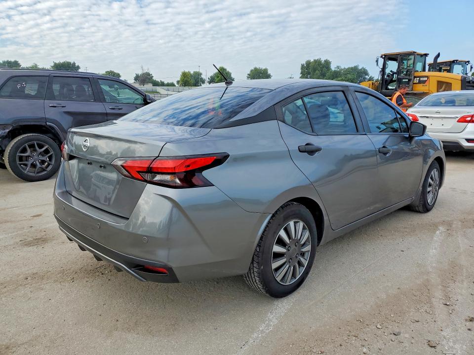 2021 Nissan Versa VIN 3N1CN8DVXML908485 COPART salvage auction — HAIL, Ok - Certificate Of Title, sold $4,200 on 2026-07-17 (photo 3)