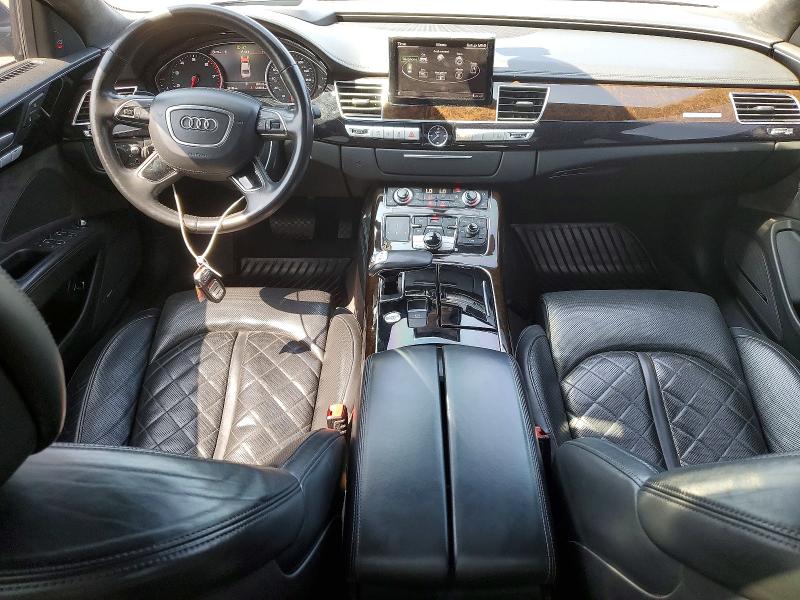2017 Audi A8 VIN WAU43AFD1HN010394 COPART salvage auction — FRONT END, Md - Cert Of Salvage > 75% Damage, sold $2,000 on 2026-07-27 (photo 8)