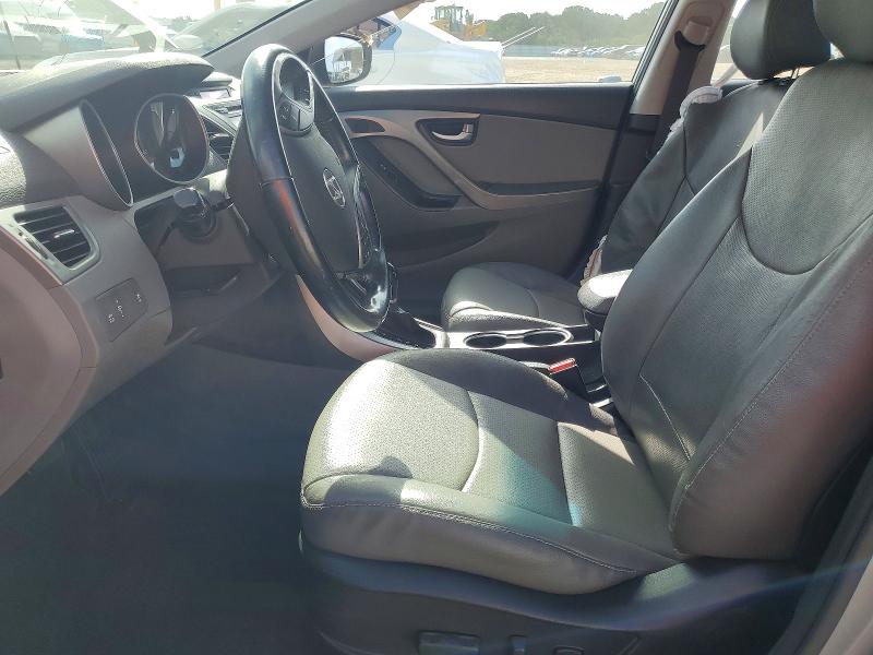 2014 Hyundai Elantra VIN KMHDH4AE6EU138942 COPART salvage auction — FRONT END, Salvage Title, sold $15 on 2026-07-22 (photo 7)