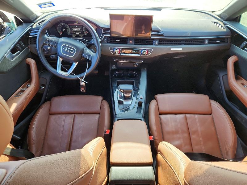 2024 Audi A5 VIN WAUEACF53RA069373 COPART salvage auction — SIDE, Tx - Salvage Vehicle Title, sold $7,800 on 2026-07-16 (photo 8)