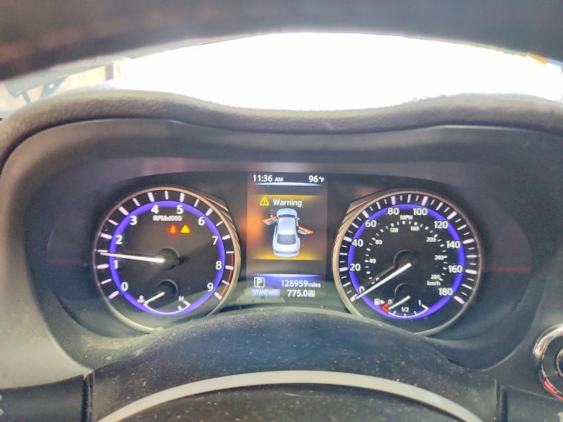 2014 Infiniti Q50 VIN JN1BV7APXEM671631 COPART salvage auction — FRONT END, Pa - Certificate Of Salvage, sold $2,800 on 2026-07-10 (photo 9)