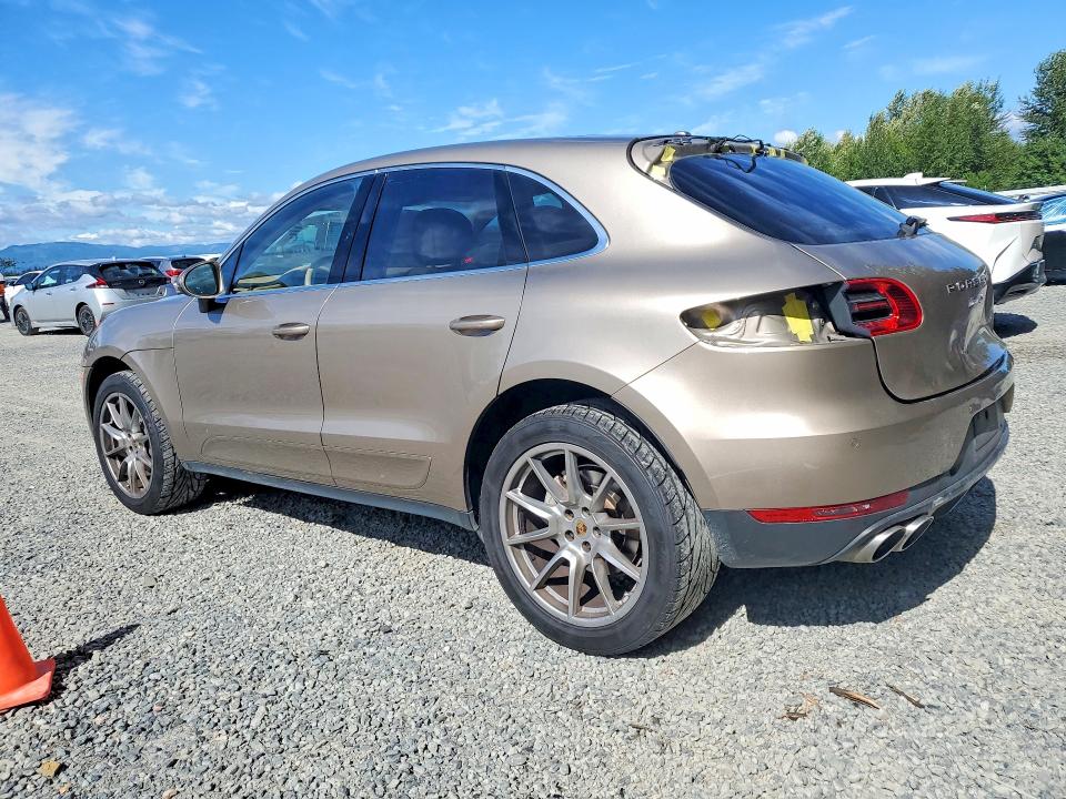 2016 Porsche Macan VIN WP1AB2A55GLB50455 COPART salvage auction — REAR END, Wa - Bill Of Sale, sold $2,100 on 2026-07-27 (photo 2)