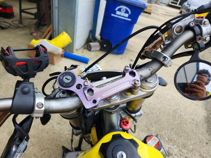 2007 Suzuki Dr-z400 VIN JS1SK44A272101658 COPART salvage auction — FRONT END, Nj - Cert Of Title-Salvage, sold $775 on 2026-07-16 (photo 7)