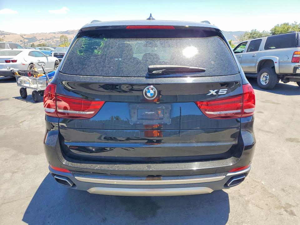 2018 BMW X5 VIN 5UXKR0C55JL071165 COPART salvage auction — FRONT END, Ca - Salvage Certificate, sold $3,350 on 2026-07-23 (photo 6)