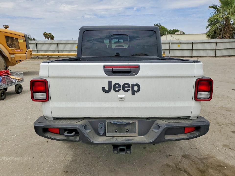 2022 Jeep Gladiator VIN 1C6HJTAG0NL143752 COPART salvage auction — FRONT END, Ca - Salvage Certificate, sold $8,200 on 2026-08-28 (photo 6)