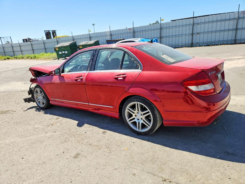 2013 Mercedes-benz VIN WDDGF4HB1DR286880 COPART salvage auction — FRONT END, Ca - Salvage Certificate, sold $475 on 2026-07-28 (photo 2)
