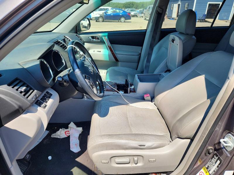 2011 Toyota Highlander hybrid VIN JTEDC3EH9B2002891 COPART salvage auction — FRONT END, Ct - Certificate Of Title (P), sold $125 on 2026-07-29 (photo 7)
