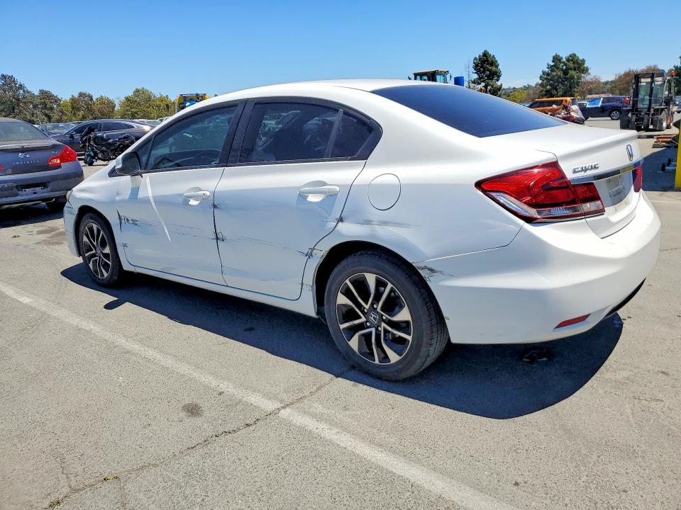 2013 Honda Civic VIN 19XFB2F90DE272468 COPART salvage auction — SIDE, Ca - Salvage Certificate, sold $1,600 on 2026-07-10 (photo 2)