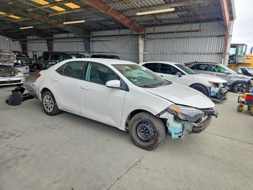 2017 Toyota VIN 5YFBURHE7HP635137 COPART salvage auction — FRONT END, Ca - Salvage Certificate, sold $30 on 2026-07-23 (photo 4)